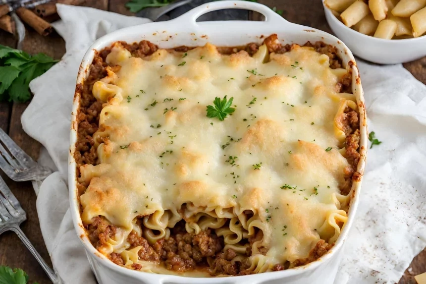 Receta de Pastitsio