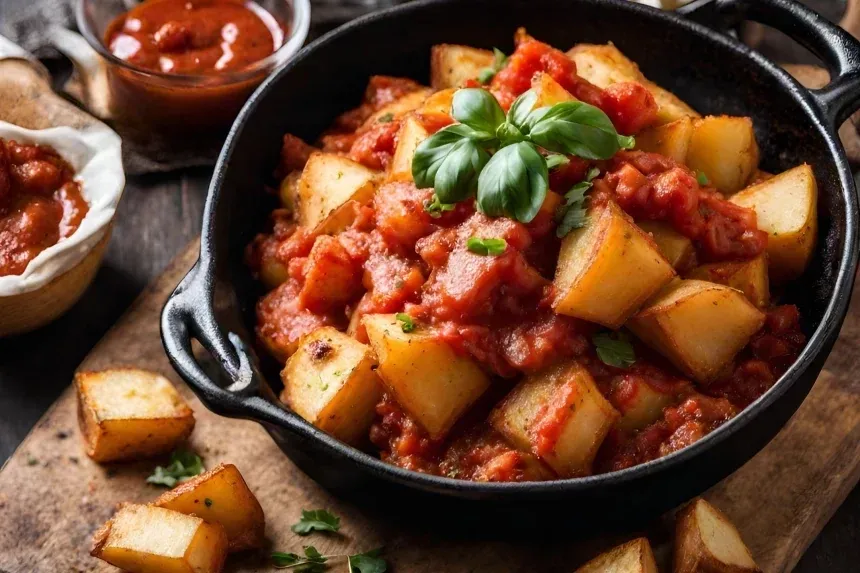 Recipe of Patatas Bravas with Smoky Tomato Sauce