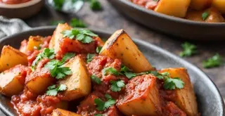 Recipe of Patatas Bravas with Spicy Tomato Sauce