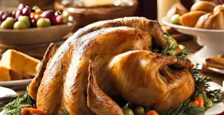 Recipe of Roast Turkey with Stuffing