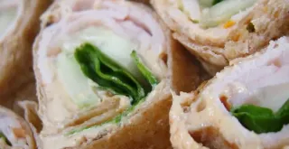 Recipe of Hummus and Turkey Pinwheels