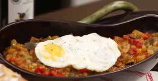 Receta de Pisto manchego.