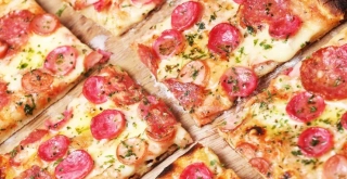 Receta de Pizza de chorizo ibérico