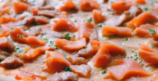 Recipe of Salmon pizza