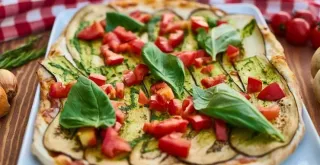 Recipe of Green pizza