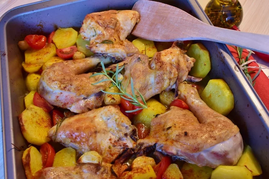 Recipe of Beer-roasted chicken