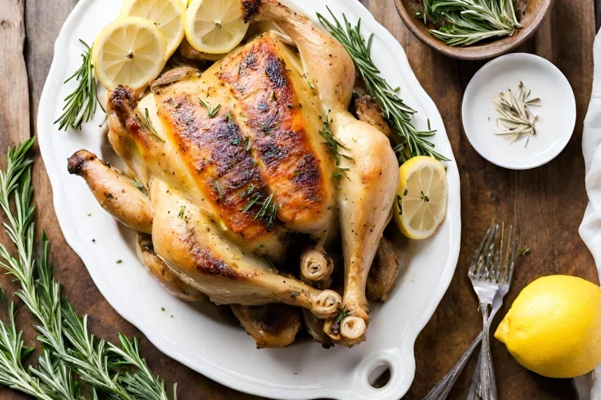 Recipe of Lemon Rosemary Roast Chicken