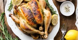 Recipe of Lemon Rosemary Roast Chicken