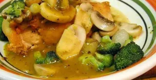 Recipe of Chicken with mushrooms and cream