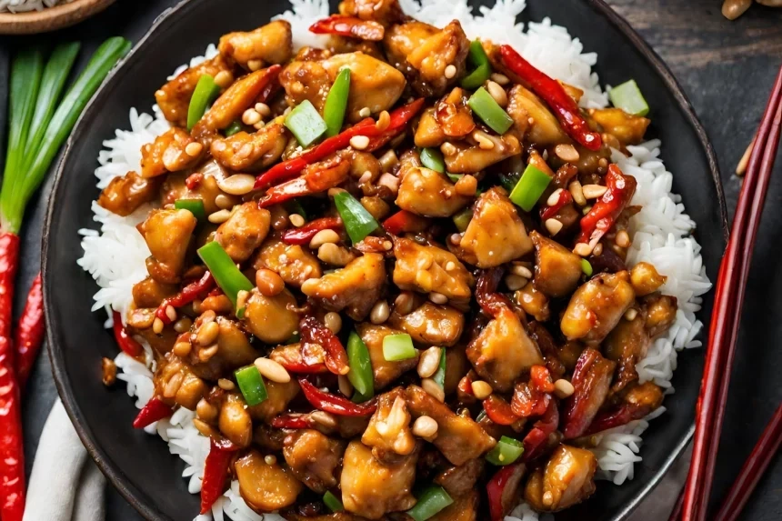 Receta de Pollo Kung Pao