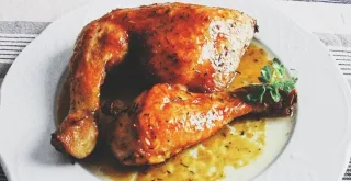 Recipe of Tuscan lemon roasted chicken