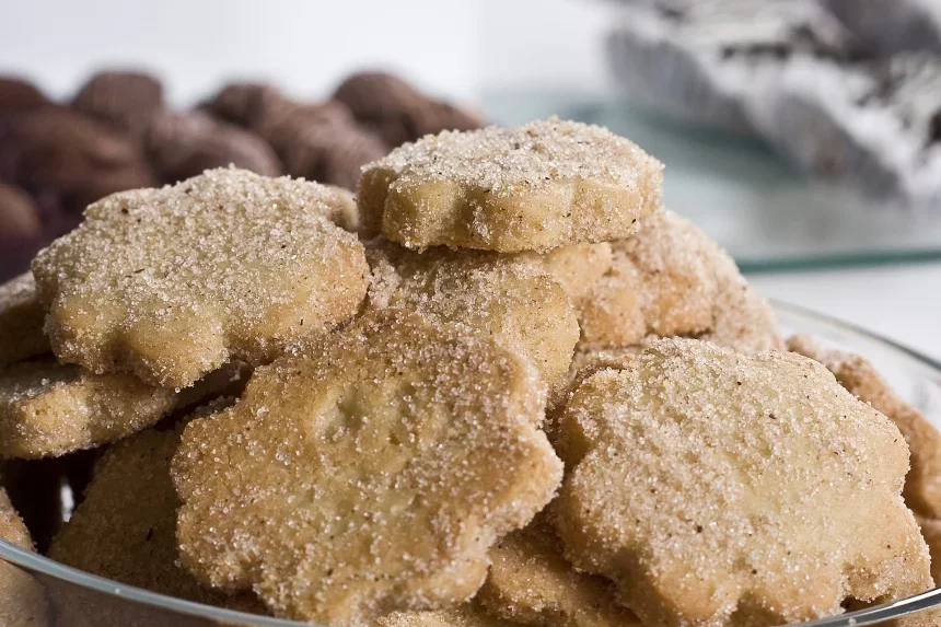 Receta de Polvorones de chocolate