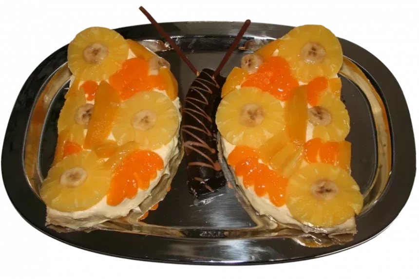 Recipe of Pineapple cake with caramel