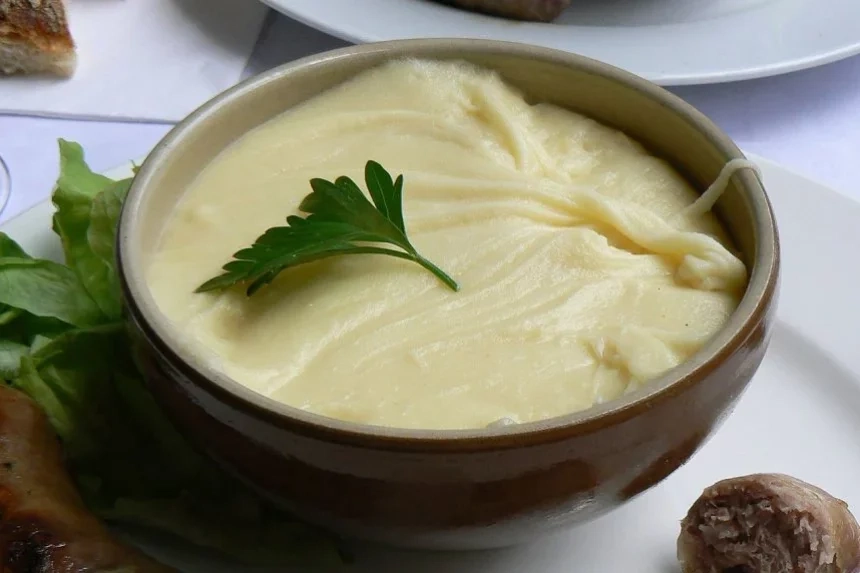 Receta de Queso crema de papa