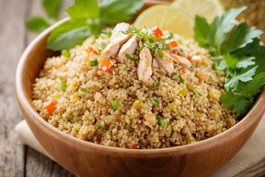 Recipe of Quinoa with chicken