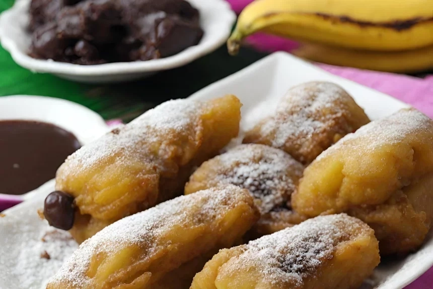 Receta de Rellenitos de plátano