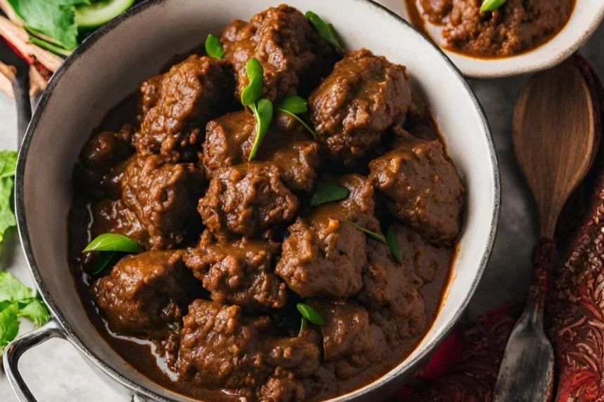 Receta de Rendang de Res