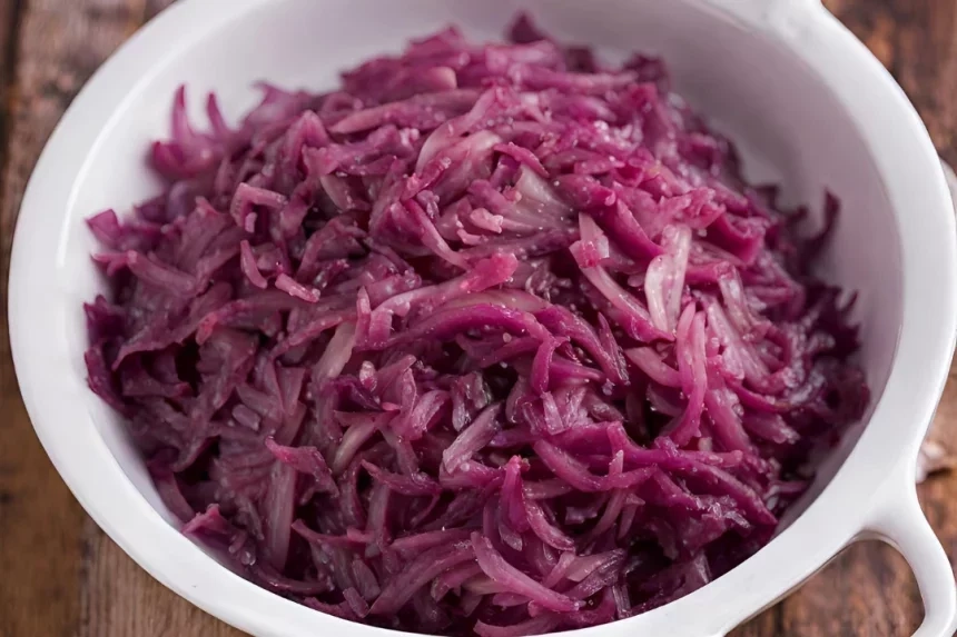 Receta de Repollo rojo alemán Blaukraut