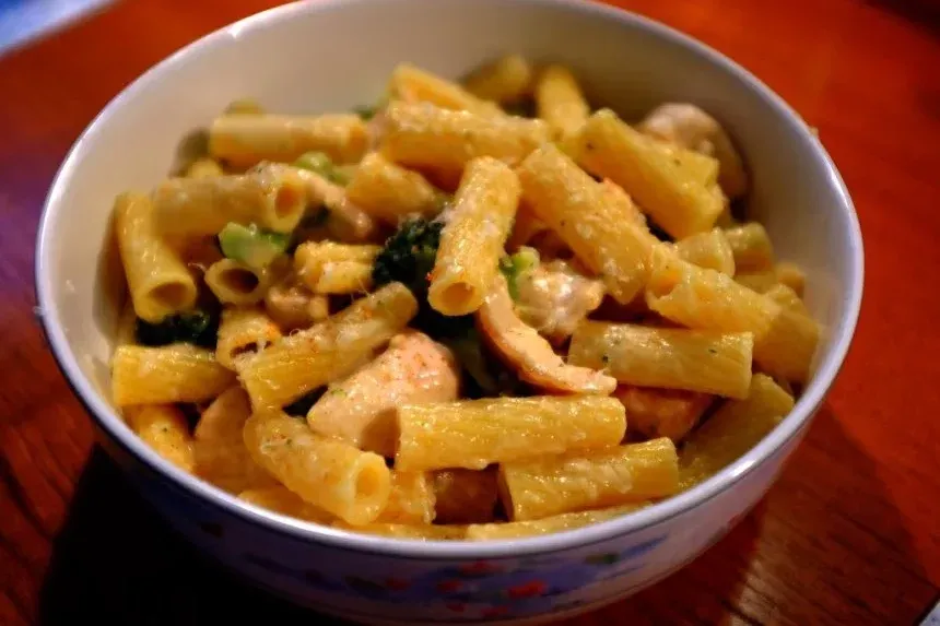 Receta de Rigatoni a la florentina