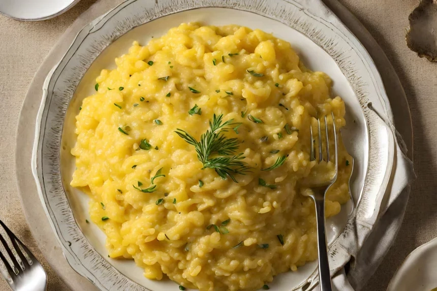 Receta de Risotto a la Milanesa