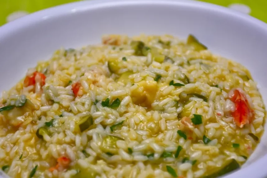 Receta de Risotto marinero