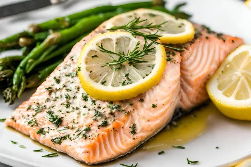 Recipe of Baked Lemon Herb Salmon