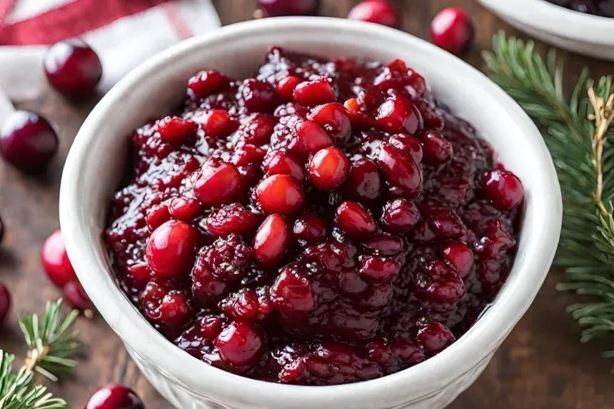 Recipe of Cranberry Sauce