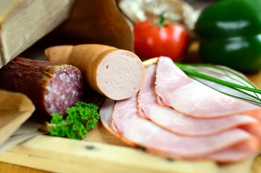 Recipe of Ham and walnut sauce