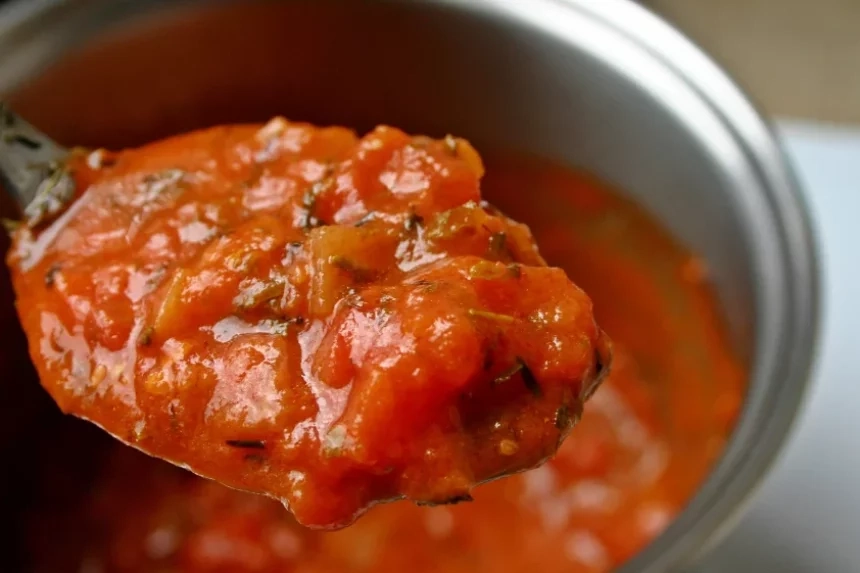 Receta de Salsa de tomate casera