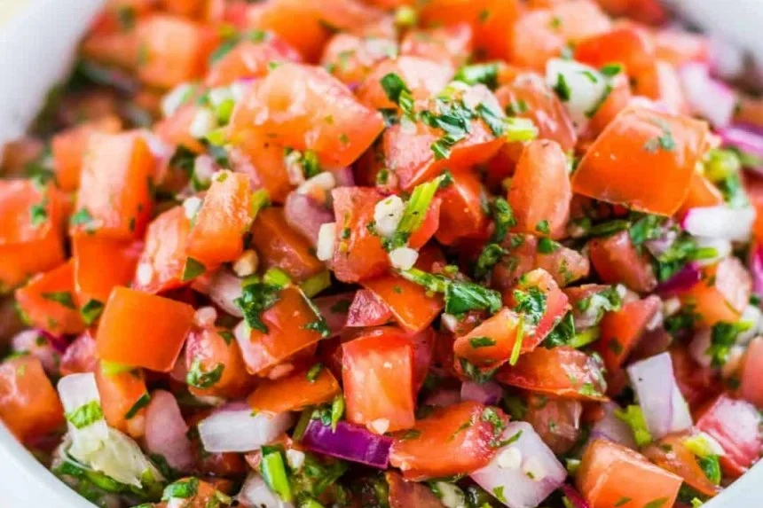 Receta de Salsa pico de gallo