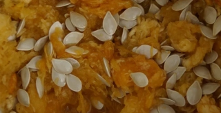 Recipe of Pumpkin seeds with salted caramel