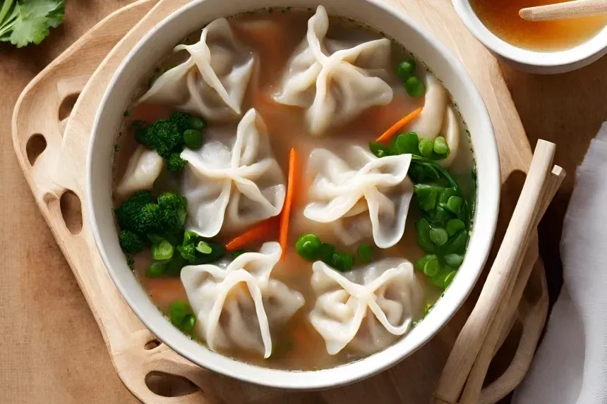 Receta de Sopa de Wonton