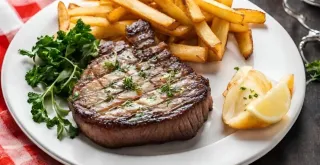 Receta de Steak Frites
