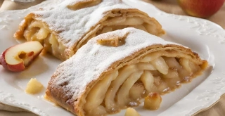 Receta de Strudel de manzana