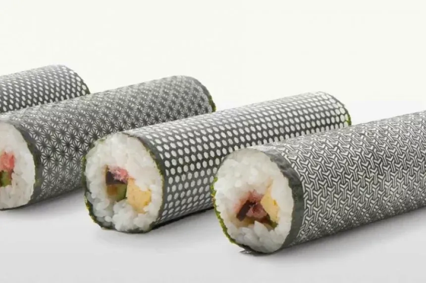 Recipe of Maki cream cheese and salmon sushi