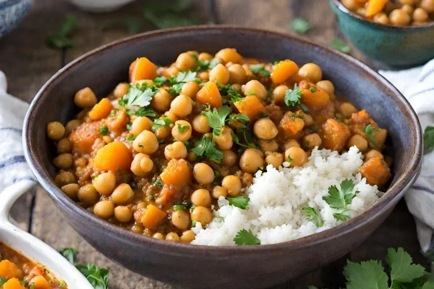 Recipe of Chickpea Tagine with Apricots