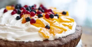 Recipe of Cheese and berry cream cake (birthday special)