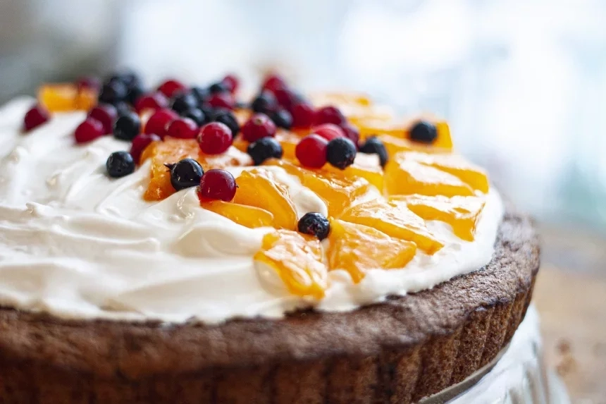 Receta de Tarta de crema de queso y frutos del bosque (especial cumpleaños)