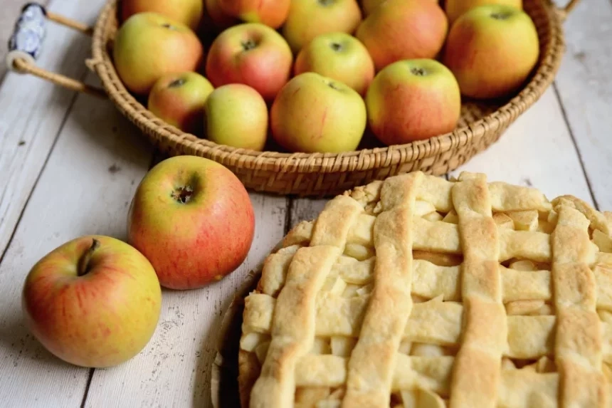 Receta de Tarta de manzana hojaldre