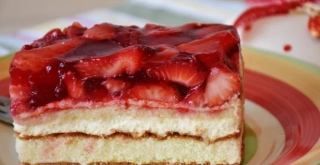 Receta de Tarta de queso con mermelada