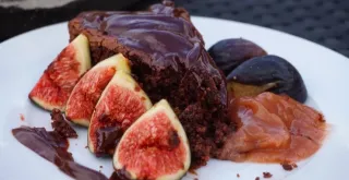 Recipe of Tartlet with figs and custard