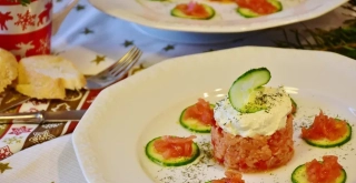 Receta de Tartar de salmón