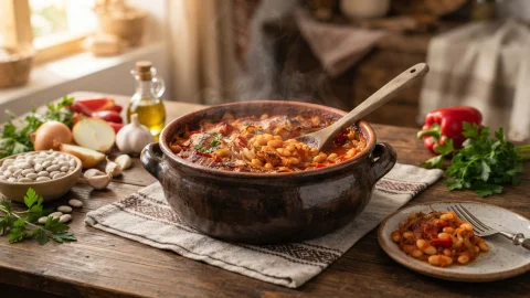 Tavče Gravče Recipe: Traditional Macedonian Baked Beans