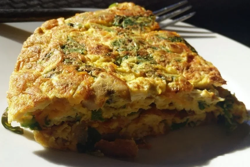 Receta de Tortilla de berros