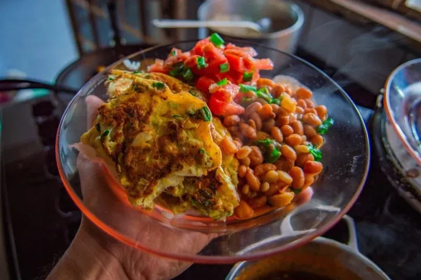 Receta de Tortilla de judías verdes