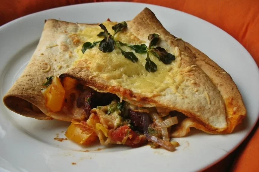 Recipe of Potato tortilla stuffed with tuna