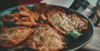 Receta de Tortillas de tallarines de ayer