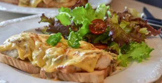 Receta de Tosta ligera en focaccia