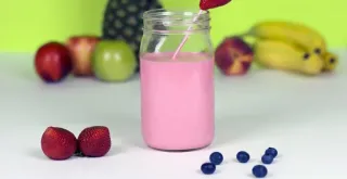 Recipe of Drink with vodka and strawberries