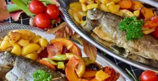 Receta de Trucha rellena